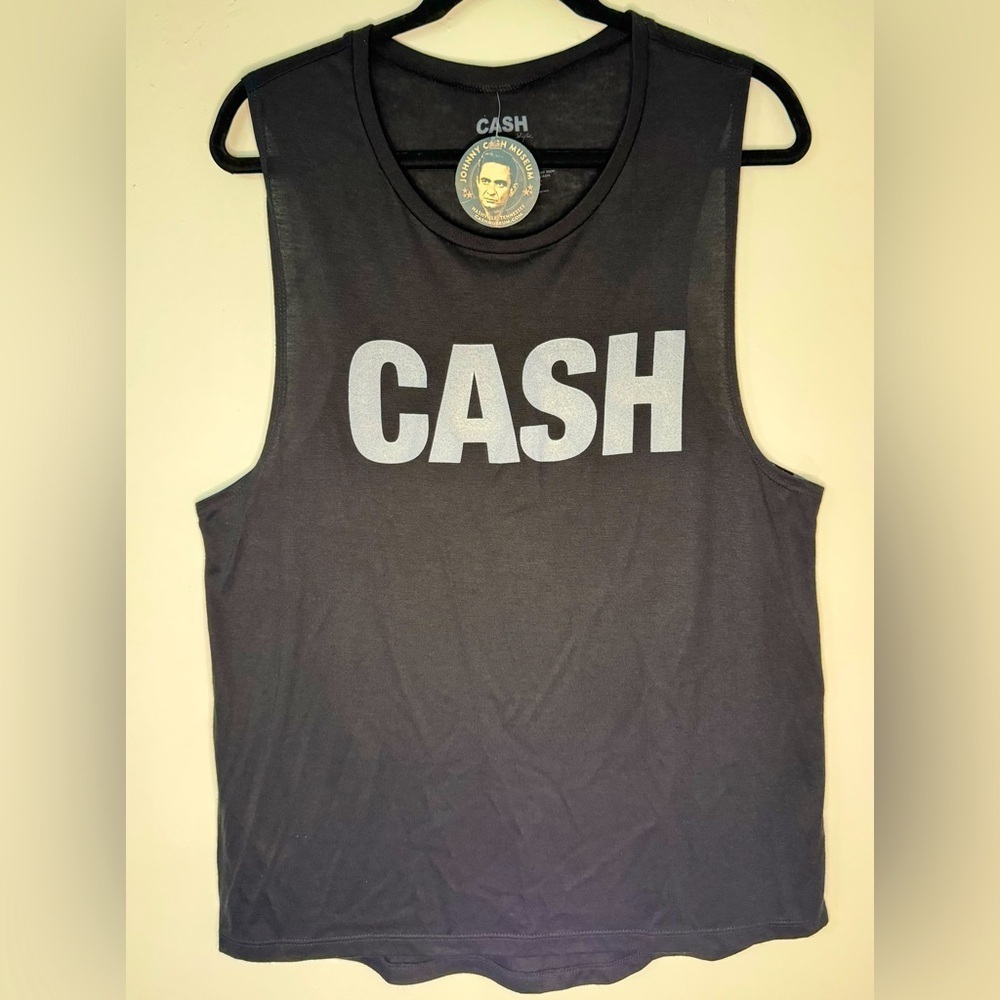 New! Women’s Johnny Cash Tank Top Size 2X From Johnny cash Museum in Tennessee - Picture 3 of 8